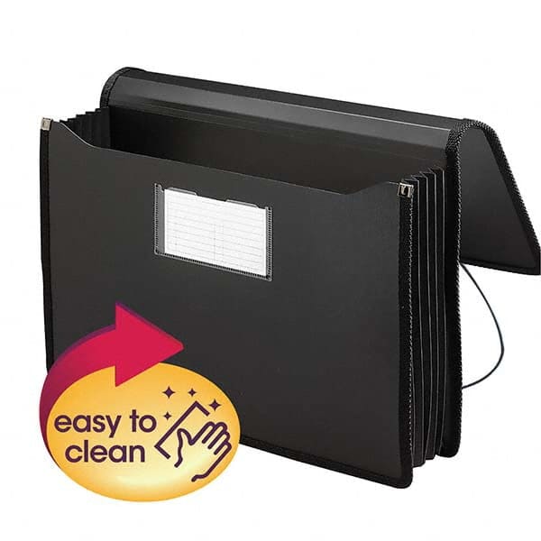 SMEAD - File Folders, Expansion Folders & Hanging Files Folder/File Type: Expanding Wallet Color: Black - All Tool & Supply