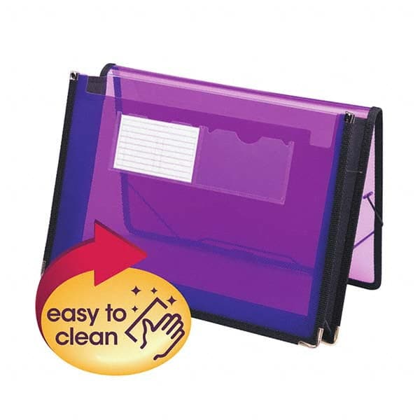 SMEAD - File Folders, Expansion Folders & Hanging Files Folder/File Type: Expanding Wallet Color: Purple - All Tool & Supply