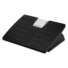 FELLOWES - Foot Rests Position Type: Adjustable Footrest Color: Black/Silver - All Tool & Supply