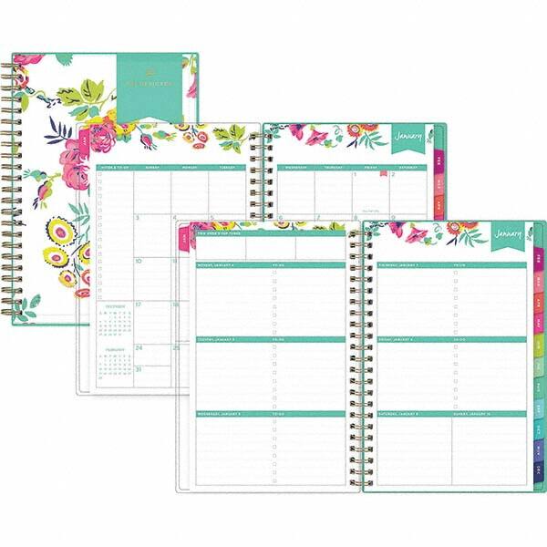 Blue Sky - Note Pads, Writing Pads & Notebooks Writing Pads & Notebook Type: Weekly/Monthly Planner Size: 8 x 5 - All Tool & Supply