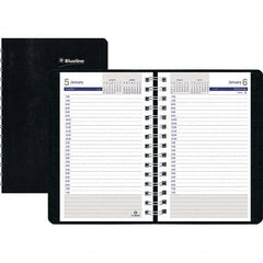 Blueline - Note Pads, Writing Pads & Notebooks Writing Pads & Notebook Type: Daily Planner Size: 8 x 5 - All Tool & Supply