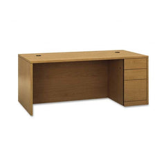 Hon - Office Desks Type: Single Pedestal w/Right Hand Return Center Draw: No - All Tool & Supply