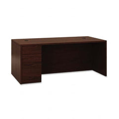 Hon - Office Desks Type: Single Pedestal w/Left Hand Return Center Draw: No - All Tool & Supply