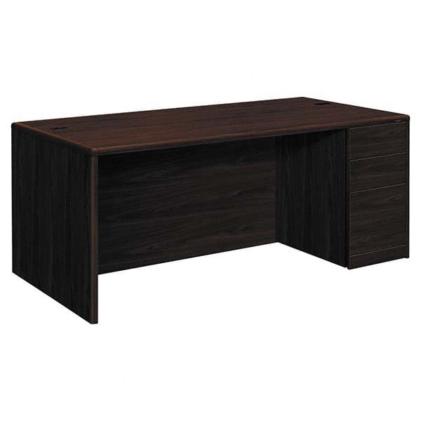 Hon - Office Desks Type: Single Pedestal w/Right Hand Return Center Draw: No - All Tool & Supply