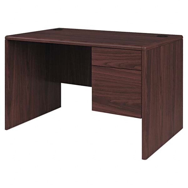 Hon - Office Desks Type: Single Pedestal w/Right Hand Return Center Draw: No - All Tool & Supply