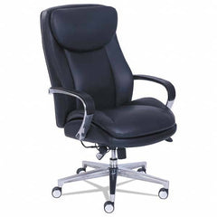 La-Z-Boy - 46-1/2" High Executive High Back Leather Chair - All Tool & Supply