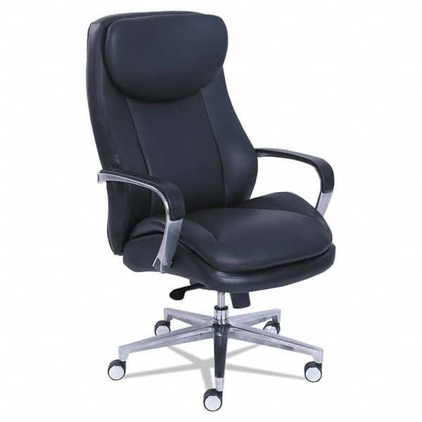 La-Z-Boy - 47-1/2" High Executive High Back Leather Chair - All Tool & Supply