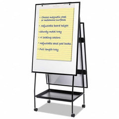 MasterVision - 74-7/8" High x 29-1/2" Wide Magnetic Dry Erase Board - All Tool & Supply