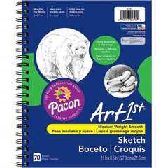 Pacon - Note Pads, Writing Pads & Notebooks Writing Pads & Notebook Type: Sketch Size: 11 x 8-1/2 - All Tool & Supply