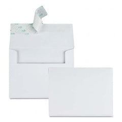 Quality Park - Mailers, Sheets & Envelopes Type: Greeting Card Envelope Style: Peel-Off Self-Seal - All Tool & Supply