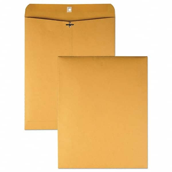 Quality Park - Mailers, Sheets & Envelopes Type: Catalog Envelope Style: Clasp w/Gummed Flap - All Tool & Supply