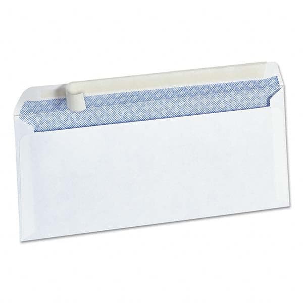 Business Mailing Envelope: 4-1/8″ Wide, 9-1/2″ Long, 24 lb Paper, White