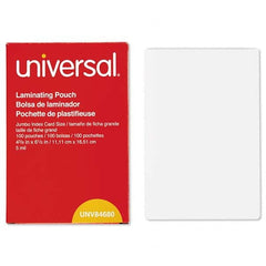 UNIVERSAL - Plastic Pouches Height (Inch): 6-1/2 Width (Inch): 4-3/8 - All Tool & Supply