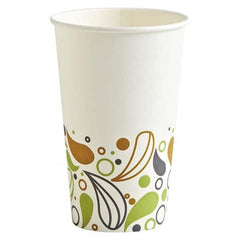 Boardwalk - Deerfield Printed Paper Hot Cups, 16 oz, 1000/Carton - All Tool & Supply