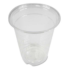 Clear Plastic Cold Cups, 12 oz, PET, 1000/Carton Clear