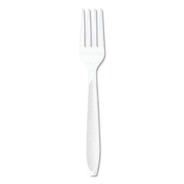 DART - Impress Heavyweight Full-Length Polystyrene Cutlery, Fork, White, 1000/Carton - All Tool & Supply