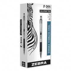 Zebra - Pens & Pencils Type: Ball Point Pen Color: Black - All Tool & Supply