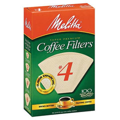 Melitta - Coffee, Tea & Accessories Breakroom Accessory Type: Coffee Filters For Use With: Cone Style Electric Coffeemakers - All Tool & Supply