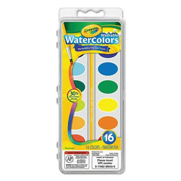 Crayola - Office Machine Supplies & Accessories Office Machine/Equipment Accessory Type: Watercolor Paint For Use With: Craft Projects - All Tool & Supply