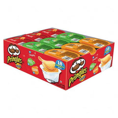 Pringles - Snacks, Cookies, Candy & Gum Breakroom Accessory Type: Potato Chips Breakroom Accessory Description: Potato Chips, Variety Pack, 0.74 oz Canister, 18/Box - All Tool & Supply