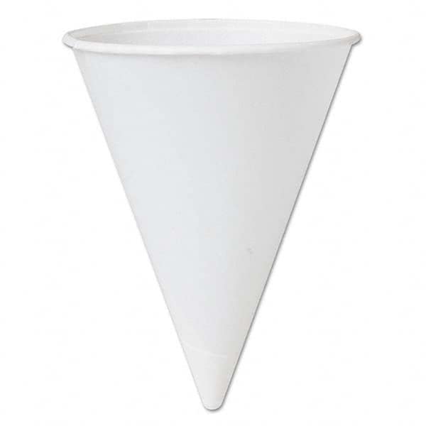 DART - Bare Treated Paper Cone Water Cups, 4-1/4 oz, White, 200/Bag - All Tool & Supply