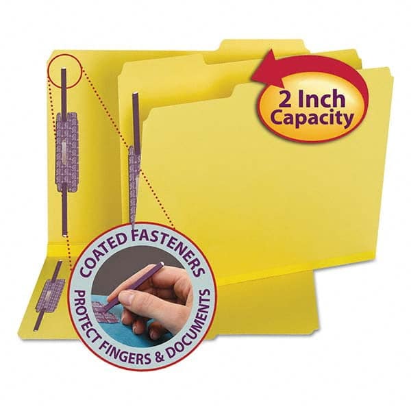 SMEAD - File Folders, Expansion Folders & Hanging Files Folder/File Type: File Folders with Top Tab Fastener Color: Yellow - All Tool & Supply