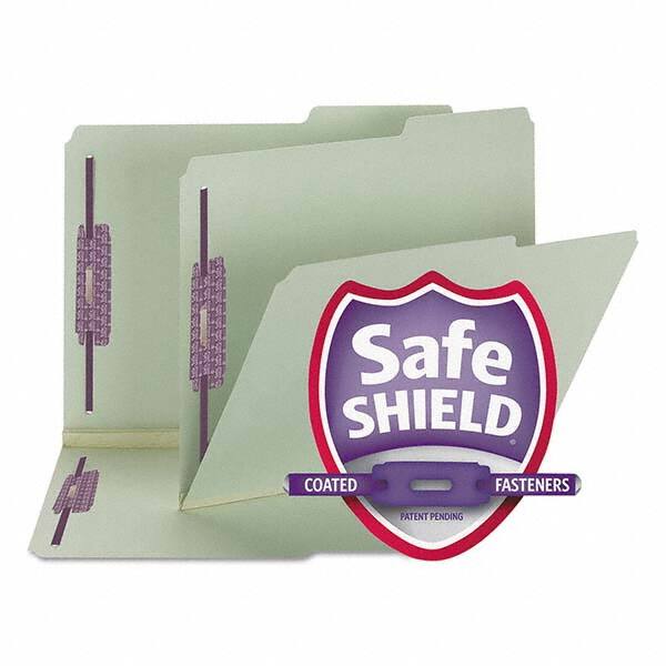 SMEAD - File Folders, Expansion Folders & Hanging Files Folder/File Type: File Folders with Top Tab Fastener Color: Green - All Tool & Supply