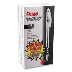 Pentel - Pens & Pencils Type: Ball Point Pen Color: Black - All Tool & Supply