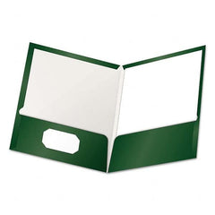 OXFORD - File Folders, Expansion Folders & Hanging Files Folder/File Type: Pocket Folders Color: Green - All Tool & Supply