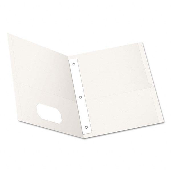 OXFORD - File Folders, Expansion Folders & Hanging Files Folder/File Type: Pocket Folders Color: White - All Tool & Supply