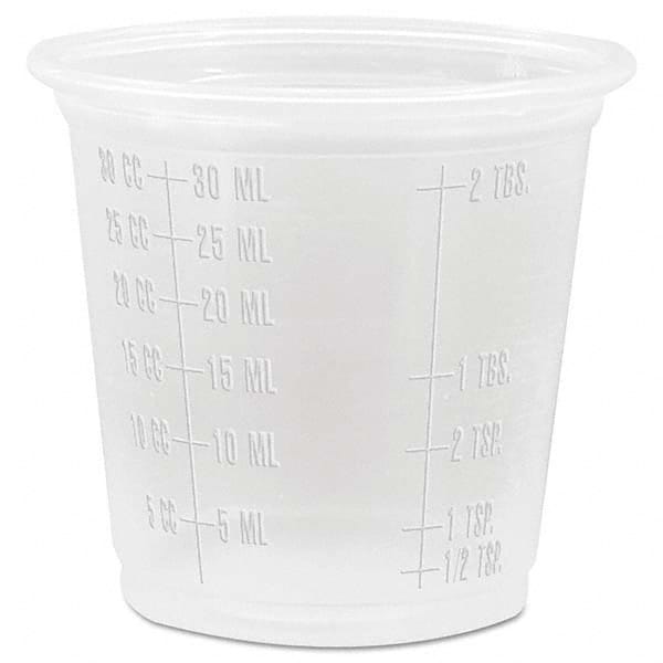 DART - Conex Complements Graduated Plastic Portion Cups, 1.25 oz, Translucent, 2500/CT - All Tool & Supply