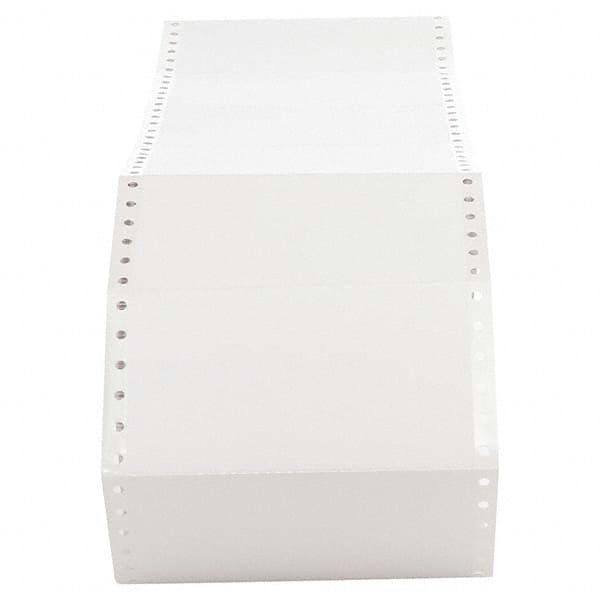 UNIVERSAL - Labels, Ribbons & Tapes Type: Dot Matrix Label Color: White - All Tool & Supply