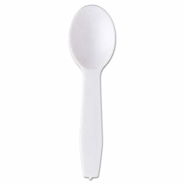 Royal Paper - Polystyrene Taster Spoons, White, 3000/Carton - All Tool & Supply