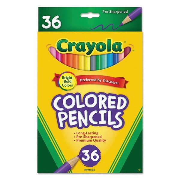 Crayola - Pens & Pencils Type: Colored Pencil Color: Assorted - All Tool & Supply