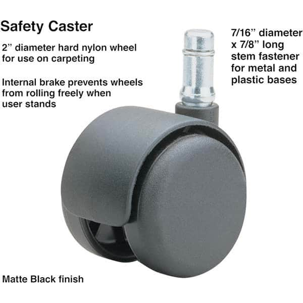 Master Caster - Cushions, Casters & Chair Accessories Type: Caster Set For Use With: Office and Home Furniture - All Tool & Supply