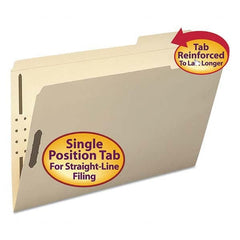 SMEAD - File Folders, Expansion Folders & Hanging Files Folder/File Type: File Folders with Top Tab Fastener Color: Manila - All Tool & Supply