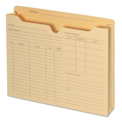 Pendaflex - File Folders, Expansion Folders & Hanging Files Folder/File Type: File Jackets Color: Manila - Exact Industrial Supply