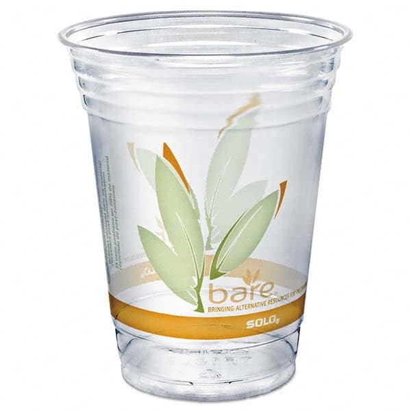 DART - Bare Eco-Forward RPET Cold Cups, 16-18 oz, Clear, 50/Pack - All Tool & Supply