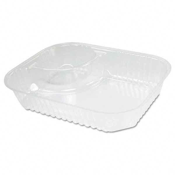 DART - ClearPac Large Nacho Tray, 2-Compartments, Clear, 500/Ctn - All Tool & Supply