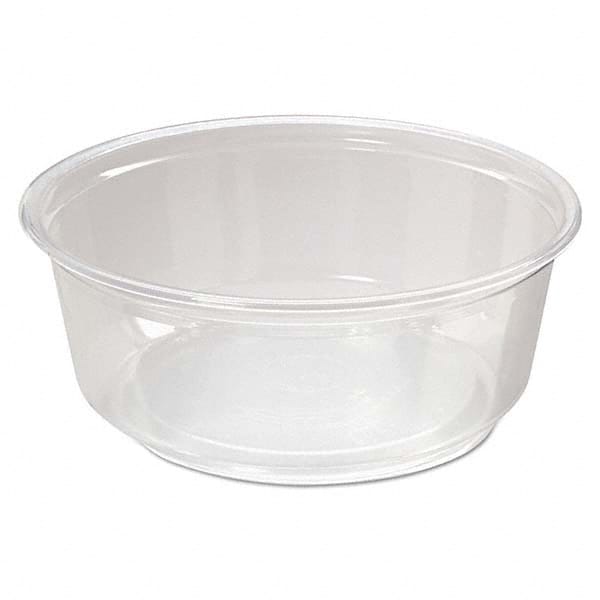 Fabri-Kal - Microwavable Deli Containers, 8 oz, Clear, 500/Carton - All Tool & Supply