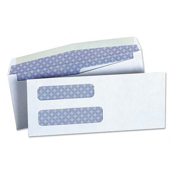 Business Mailing Envelope: 3-5/8″ Wide, 8-5/8″ Long, 24 lb White