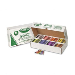 Crayola - Markers & Paintsticks Type: All Purpose Wax Crayon Color: Black; Blue; Brown; Green; Orange; Red; Violet; Yellow - All Tool & Supply