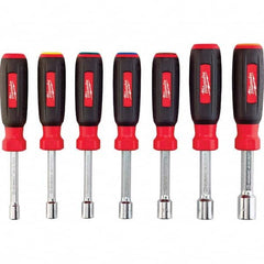 Milwaukee Tool - Nutdriver Sets Tool Type: Magnetic Tip Nutdriver Set System of Measurement: Metric - All Tool & Supply