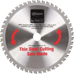 Fein - Wet & Dry-Cut Saw Blades Blade Diameter (Inch): 7-1/4 Blade Material: Carbide-Tipped - All Tool & Supply