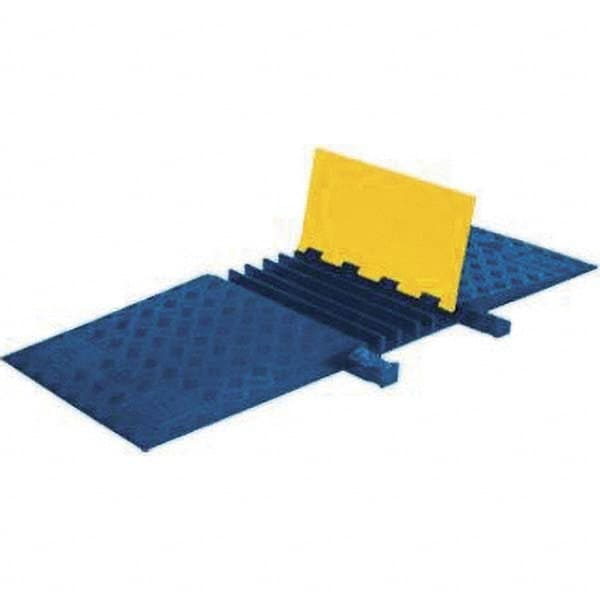 Checkers - On Floor Cable Covers Cover Material: Polyurethane Number of Channels: 5 - All Tool & Supply