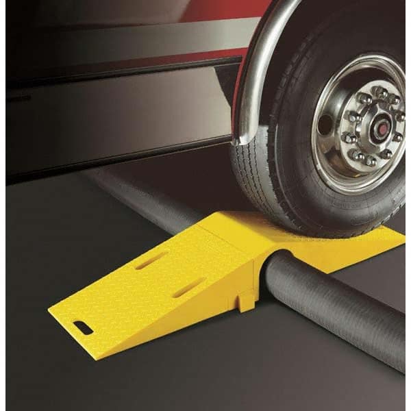 Checkers - On Floor Cable Covers Cover Material: Polyurethane Number of Channels: 1 - All Tool & Supply