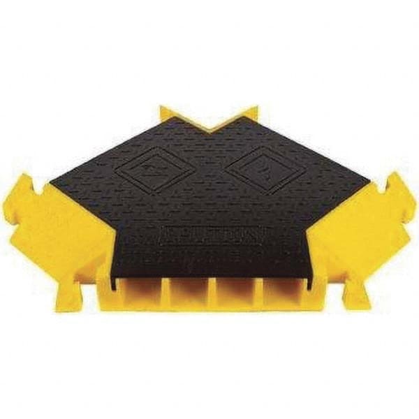 Checkers - On Floor Cable Covers Cover Material: Polyurethane Number of Channels: 4 - All Tool & Supply