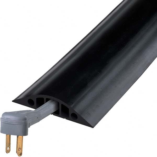 Checkers - On Floor Cable Covers Cover Material: Rubber Number of Channels: 5 - All Tool & Supply