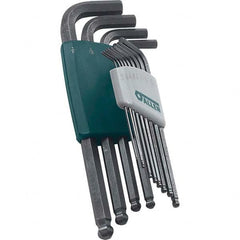 Allen - Hex Key Sets Tool Type: Ball End Handle Type: L-Key Long Arm - All Tool & Supply