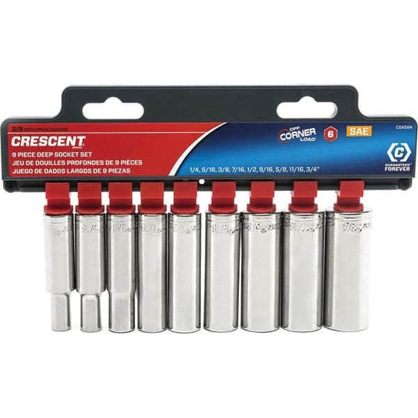 Crescent - Socket Sets Measurement Type: Metric Drive Size: 3/8 - All Tool & Supply